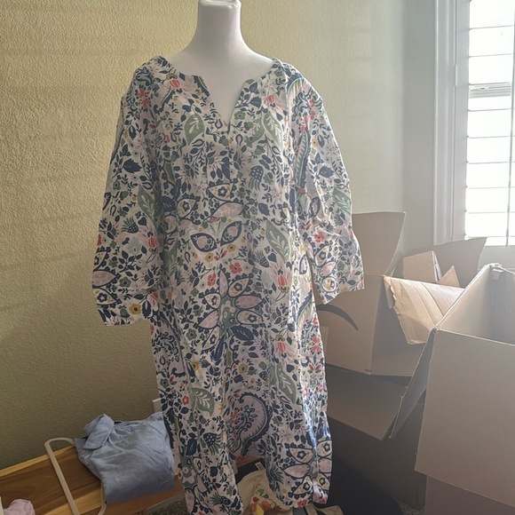 Boden tunic linen dress EUC - Picture 1 of 4